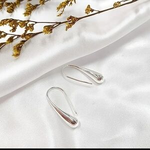 NIB Sterling silver teardrop earrings